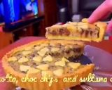 A picture of step 9 of Ricotta, Choc chip and sultana cake.