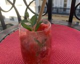 Une image de l'étape 4 de Granité aux fraises.