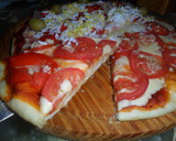 Foto del paso 19 de la receta: Pizza de muzzarella y aceitunas