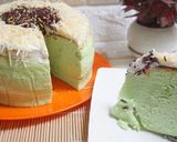 Foto langkah ke 7 dari resep Ogura Pandan Putih telur.