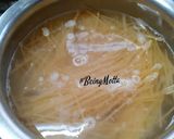 A picture of step 1 of Pesto Spaghetti Pasta.