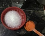 A picture of step 5 of Matar Chawal.