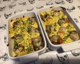 Une image de l'étape 7 de Noix de saint Jacques fraîches gratinées aux girolles sauce curry.