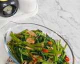 Foto langkah ke 5 dari resep Tumis Kangkung Belacan.