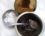 A picture of step 1 of Kokum coral mocktail.