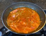 Foto del paso 5 de la receta: Pasta con salsa de gamba roja