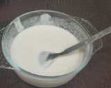 A picture of step 1 of Appam Manchurian.