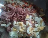 Foto del paso 6 de la receta: Ensalada rusa a mi manera... 🥙🥗🥚🍳🧀🥓🥕🥑🥗🥙