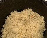 A picture of step 7 of Asun fried rice | goat meat rice.