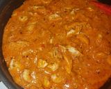 A picture of step 13 of Tuscan Chicken & Shrimp pasta.