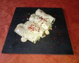 Foto del paso 2 de la receta Canelones de espinacas, setas y gambas
