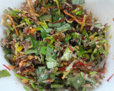 A picture of step 2 of Pan and dates mukhwas.