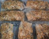 A picture of step 7 of Rice Paper Pouches Filled with Cabbage, Tofu, and Carrots.