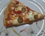 Foto del paso 8 de la receta: Pizza mita - mita (con 5 ingredientes básicos)