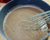 Foto langkah ke 3 dari resep Puding Lumut Gula Merah Lapis Mentega.