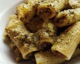 Foto del paso 7 de la receta: Rigatonis rellenos de carne asada en salsa pesto