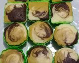 Foto langkah ke 2 dari resep Bolu kukus tiramisu mini.