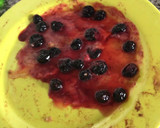 Foto del paso 5 de la receta: Desayuno en frasco de avena, pera asada y arándanos light