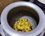A picture of step 3 of Bhoger Khichuri.