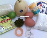 Foto langkah ke 1 dari resep Cake Buah Pir.