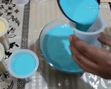 Foto del paso 5 de la receta: Paletas de vainilla, nuez, chicle y fresa