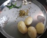 A picture of step 1 of Chinese kachalu.