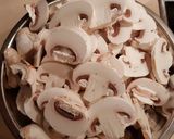 Tejfölös gombapaprikás galuskával recept fázis 3 fotója