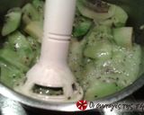 A picture of step 2 of Kiwi jam.