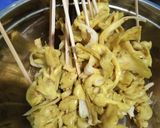 Foto langkah ke 3 dari resep Sate Jamur Tiram.