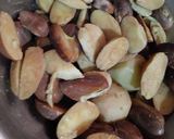 A picture of step 1 of Jackfruit seed cutlet.