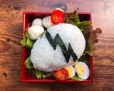 A picture of step 7 of Egg-in-Egg 🍙 Rice Ball.