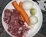Фото кроку 1 до ~Мясной пирог~.