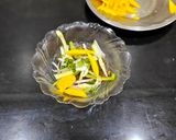 A picture of step 4 of Mango Cucumber Salad.