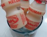 Foto langkah ke 1 dari resep Es strawbery yakult.