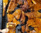 Gambar langkah 5 resipi Kambing Bakar.