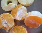 A picture of step 1 of Orange pinnaple squash.