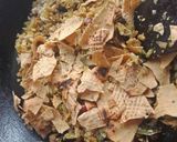 A picture of step 4 of Fried Flattened Rice with papad #Goldenapron #post 20.
