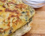 Medvehagymás lapos kenyér! VEGÁN recept fázis 11 fotója