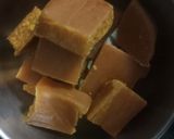 A picture of step 2 of Mango halwa.