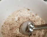 A picture of step 2 of Chocolate Banana Pancake.
