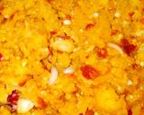 A picture of step 1 of Yam egg roll.