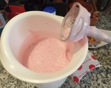 Foto del paso 4 de la receta Tarta de queso (individual) sabor sandía 🍉