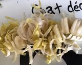 Une image de l'étape 3 de Salade composée aux légumes d été et saucisses cocktail.