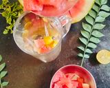 A picture of step 1 of WATERMELON 🍉 LEMON Mojito.