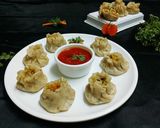 A picture of step 12 of Veg momos.