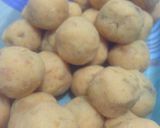 Foto langkah ke 4 dari resep Bubur bola ubi kue keranjang.
