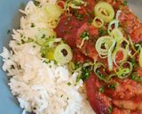 Une image de l'étape 5 de Rougail saucisse fumée(oignon confit)a la bien cousin!!!.