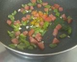 A picture of step 6 of Potato Fried Rice With Onion Rings.
