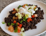 Foto del paso 8 de la receta: Ensalada de Lentejas aliñada con Gazpacho de Cerezas