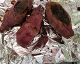 Foto del paso 1 de la receta: Budín de batata🍠frutillas🍓y cerezas🍒